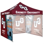 10' Heavy Duty Tent with Three Full Walls