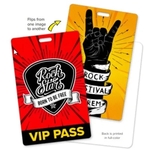 Lenticular Flip Image Event Badge 3.5" x 5.5"