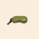 TRADEMARKED CAMO GUSSETED EYEGLASS CASE PKR