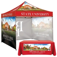 All in One Custom Package includes a 10' Square Tent w/... from ASI 80228 Quinn