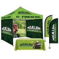 All in One Package includes a 10' Square Tent w/ 3... from ASI 80228 Quinn