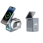 5-in-1 Charger with Speaker and Clock