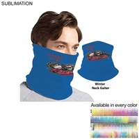 Team Neck Gaiter, Sublimated Tubular 2-ply Gaitor