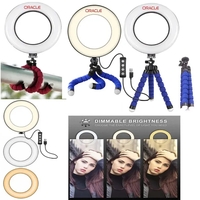 Kidder iBank® 6" Ring Light with Tripod Stand