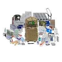 16" x 11" x 11.5" trauma backpack with medical supplies.... from ASI 84514...