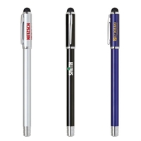 Stainless steel cap-off rollerball pen available in several colors with a......