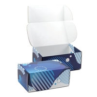 9" x 6" x 4" White corrugated Tuck Box USA made,... from ASI 95280 Warwick...