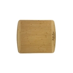 13.5" x 11.5" 2-Tone Bamboo Cutting Board