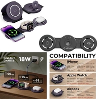 3 in 1 Charging Station for Apple Multiple Devices, Wireless Charger... from...