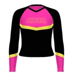 Ladies' FreeStyle Sublimated Long Sleeve Cheer Shell
