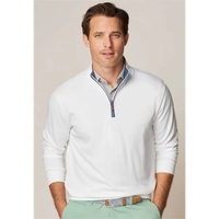 Ultra-soft cotton-blend quarter-zip with a refined fit-perfect for custom...
