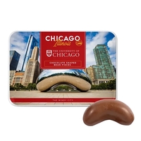 Gift Tin with The Chicago Bean Chocolates... from ASI 44900 NC Custom...