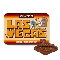Gift Tin with Las Vegas Sign Chocolates... from ASI 44900 NC Custom...
