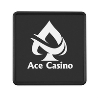 1.25" x 1.25" x 0.09"D square token that's available in multiple... from ASI...