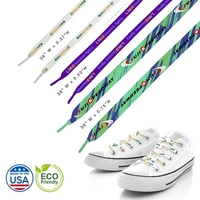 40" Eco-Friendly Custom Shoelaces... from ASI 31517 Admart Products / Admart...