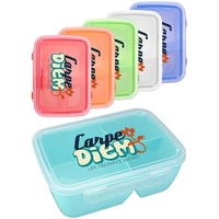 To-go lunch container with divisions and clip top.... from ASI 39552 BEL Promo