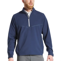 Men's Half-Zip Windshirt. Windproof Fabric, Water Repellent, 4-Way Stretch,...