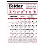 Contractor's 12-Sheet Calendar