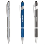 Stylus-456 Promotional Stylus Pens with Etched Grip
