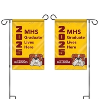 12" x 18" Custom Double Sided Garden Banner