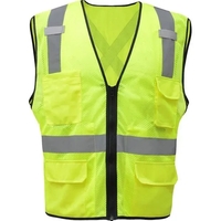 Premium Class 2 Utility Safety Vest w/X Back