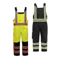 Non-ANSI Premium Two Tone Poly-Filled Winter Insulated Bibs