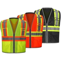 HYPE-LITE safety vest w/X back.... from ASI 58492 GSS Safety LLC