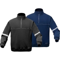 Quartz 100% Cotton Job Shirt with 1/4 Zipper