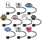 PVC Charm Straw Toppers