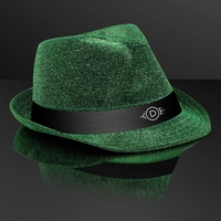 Snazzy Fedora Hat with Black Bands (NON-Light Up)