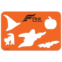 Halloween Poly Stencil