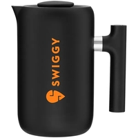 24 oz double-wall stainless steel French press with vacuum insulation,...