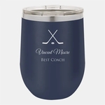 Polar Camel Vacuum Insulated Stemless Wine Tumbler with Lid