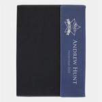 Leatherette Canvas Portfolio with Notepad