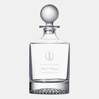 Round Golf Decanter