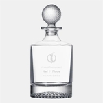 Round Golf Decanter