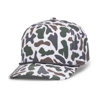 Duck Camo 5-Panel Trucker Cap