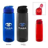 26 oz. rPET bottle with flip-top lid.... from ASI 61125 Hit Promotional...