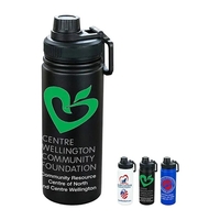 19 oz. Powder Coated Double Wall Stainless Steel Tumbler with a... from ASI...