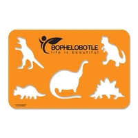 Dinosaur Poly Stencil