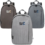 RejuVe MOTO Recycled Heather Laptop Bag