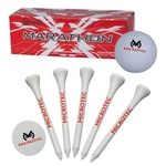 Duo Golf Balls, Tees, and Marker