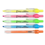 Zebra Z-Grip Retractable Fluorescent Highlighter