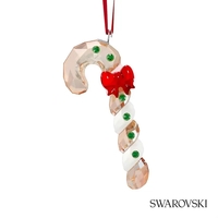 Swarovski® Holiday Cheers Ornament - Gingerbread Candy Cane