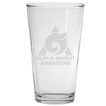 Pint Glass - Etched