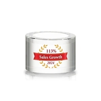 The Optical Crystal Atlantis VividPrint™ Stacker block, associated with the...