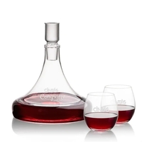 Our 53oz Ashby Decanter & Lid is paired with 2 or... from ASI 84592 St Regis...