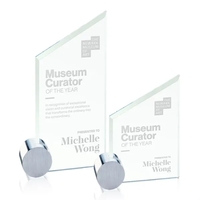 Cooper Award - Jade/Chrome Circle