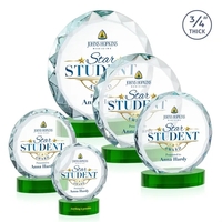 Centura VividPrint™ Award on Alberton Base - Green... from ASI 84592 St Regis...