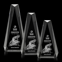 The Optical Crystal Carmel 3D Award is a substantial freestanding piece......